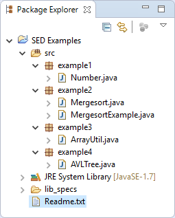 Create Java project with examples for the Symbolic Execution Debugger (Tutorial)