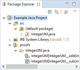 Convert a Java Project into a KeY Project