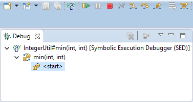 Debug any method or any statement(s) symbolically