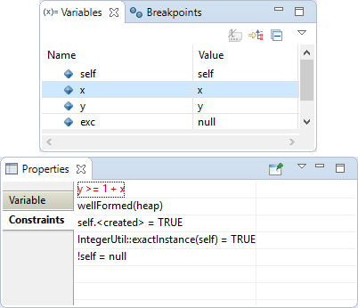 Debug any method or any statement(s) symbolically