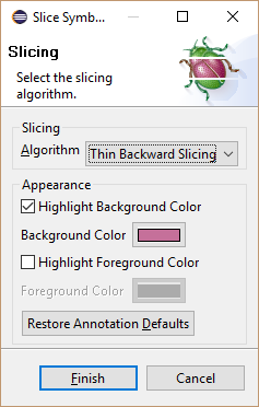 Slice a symbolic execution tree