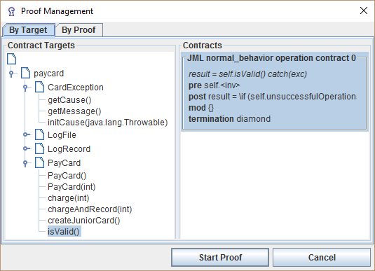 Load a proof or key file