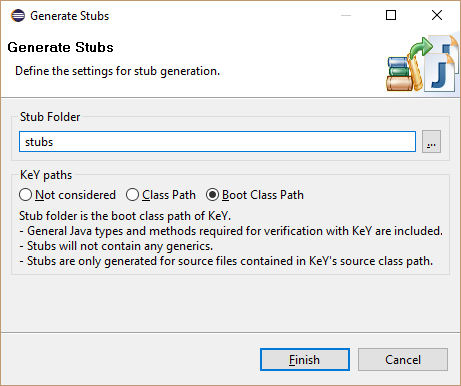 Generate Stubs