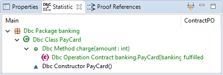 Do proofs with a DbC diagram