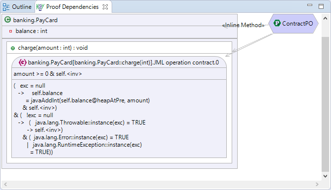 Visualize proof dependencies of a proof in the KeYIDE