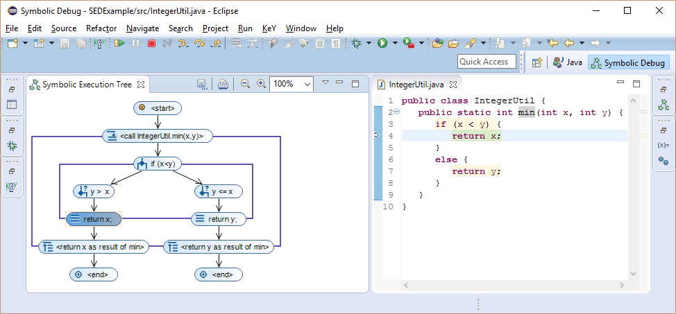 Symbolic Execution Debugger (SED)